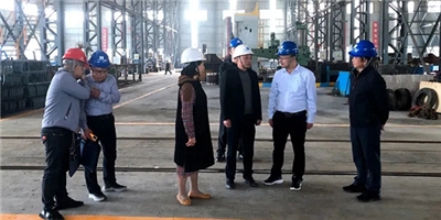 龍巖市新羅區(qū)領導一行蒞臨福建育華重工調(diào)研